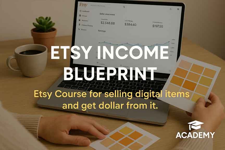 Etsy Income Blueprint Course Root Map